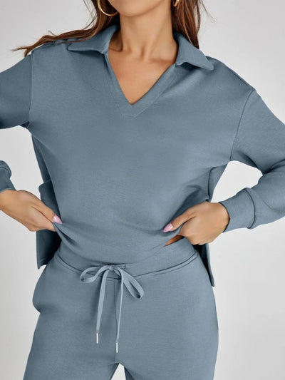 Doralis™ | Casual Long Sleeve Two-piece Set